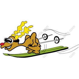 Skiing Animal