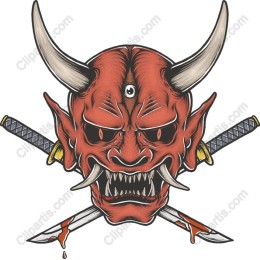 Fierce Demon Mask