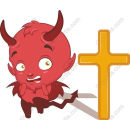 Cheeky Demon and Cross