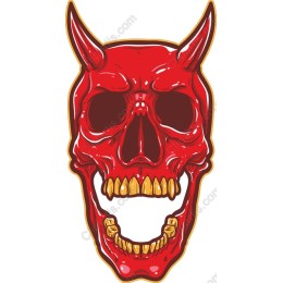 Red Devil Skull
