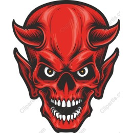 Red Devil Skull