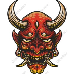 Red Demon Mask