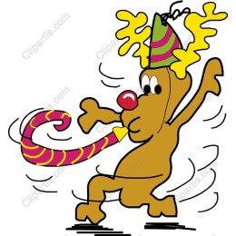 Dancing Reindeer Festive