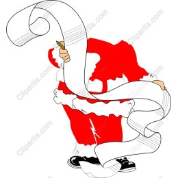 Santa Claus with Scroll