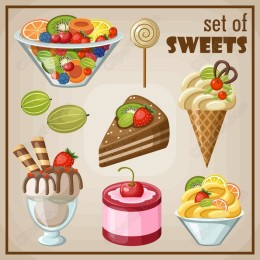 Set of Sweets