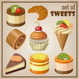 Set of Sweets