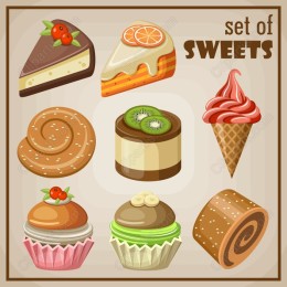 Set of Sweets