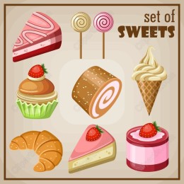 Set of Sweets