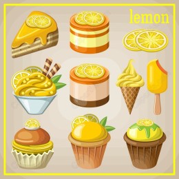Lemon Desserts Delight Set