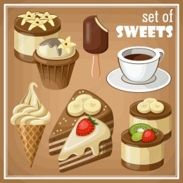 Set of Sweets