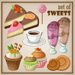 Set of Sweets