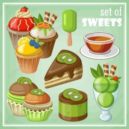 Set of Sweets