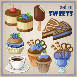 Set of Sweets