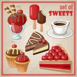 Set of Sweets