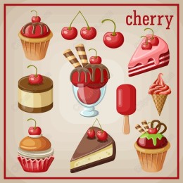 Cherry Desserts Collection