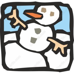 Whimsical Snowman