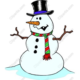 Cheerful Snowman