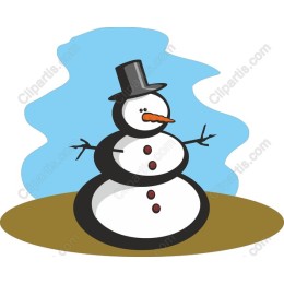 Cheerful Snowman