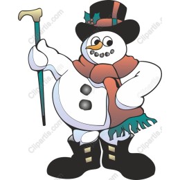 Charming Holiday Snowman