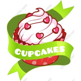 Vibrant Cupcake