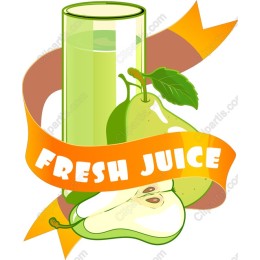 Fresh Juice with Pears
