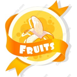 Vibrant Banana Badge