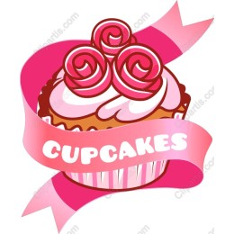 Delightful Cupcake with Roses