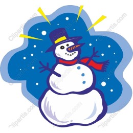 Charming Winter Snowman