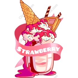 Strawberry Sundae