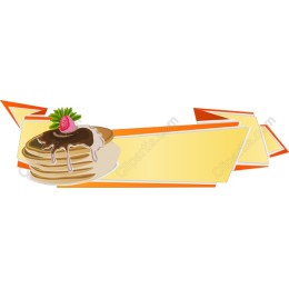 Vibrant Pancakes with Chocolate Drizzle