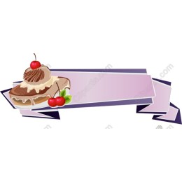 Charming Dessert with Cherries