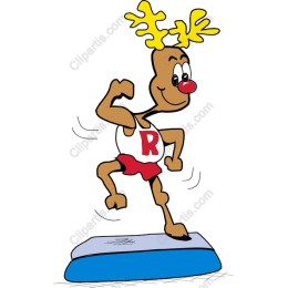 Playful Reindeer