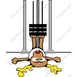 Playful Workout Reindeer