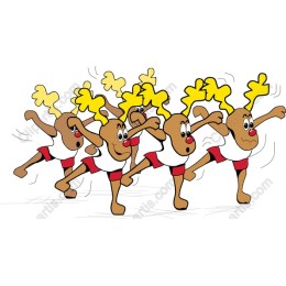 Dancing Reindeer