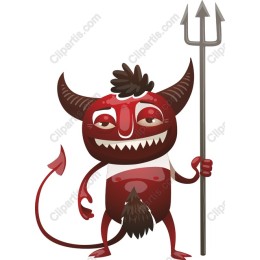 Playful Red Devil