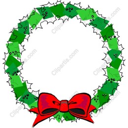 Holly Wreath Christmas