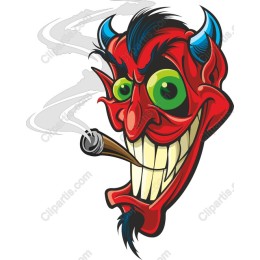 Playful Mischievous Devil