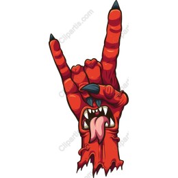 Rock On Devilish Hand