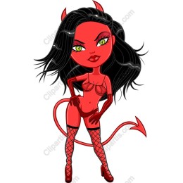 Playful Devil Character