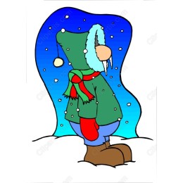 Cozy Winter Character