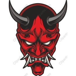 Japanese Oni Mask