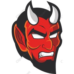 Fierce Devil Face