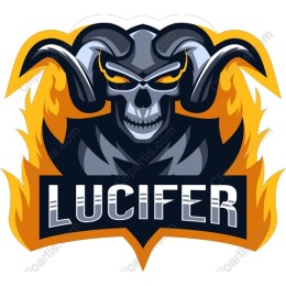 Lucifer - Fierce Skull and Horns