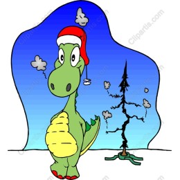 Christmas Dino