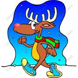 Cheerful Cartoon Reindeer