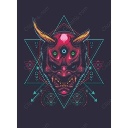 Fierce Demon Mask