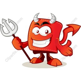Cheeky Red Devil Character