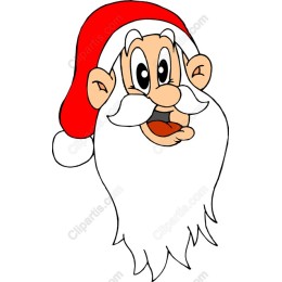Cheerful Santa Claus
