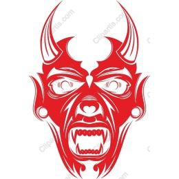 Red Demon Mask