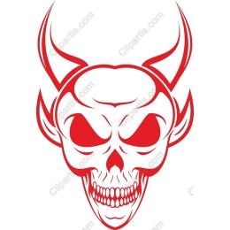 Red Devil Skull